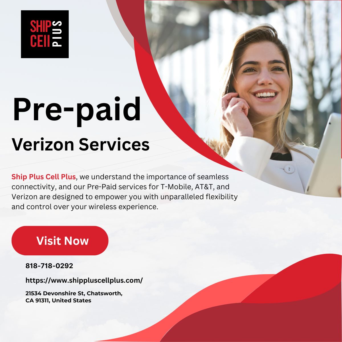 Pre-Paid services for T-Mobile and Verizon in Chatsworth