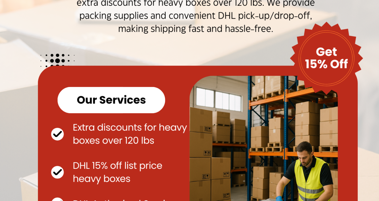 Ship Plus Cell Plus providing DHL shipping services in Chatsworth California